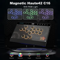 Haute42 C16 Magnetic Leverless Hitbox Controller Stickless Arcade Controller Keyboard For PC/ PS5/PS4 Hitbox Fighting Stick - Image 6