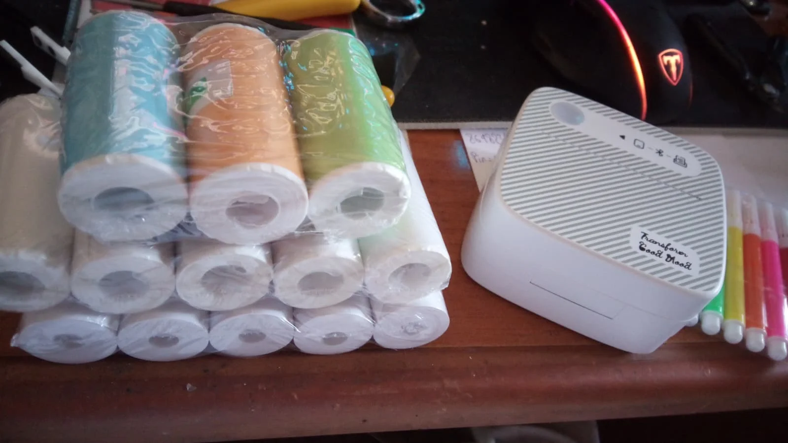 DOLEWA B3 Mini impresoras portátiles inalámbricas Bluetooth fabricante de pegatinas sin tinta impresora etiqueta precio máquina para oficina escuela cocina photo review