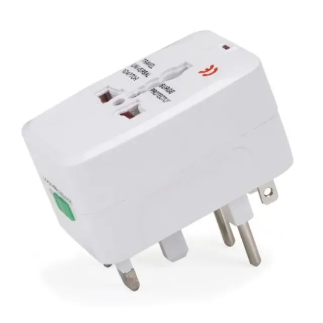 Adaptador de Tomada Universal Internacional para Mais de 150 Países