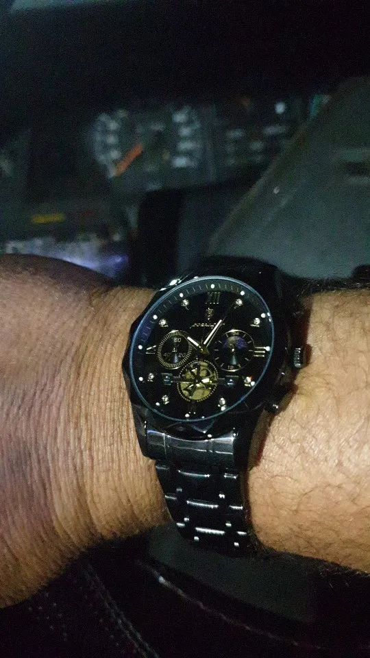 POEDAGAR Luxury Men's Quartz Watch photo review