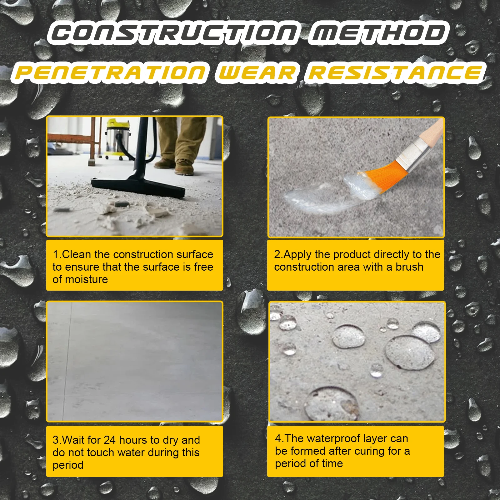 Waterproof Sealant Agent for Leak Repair