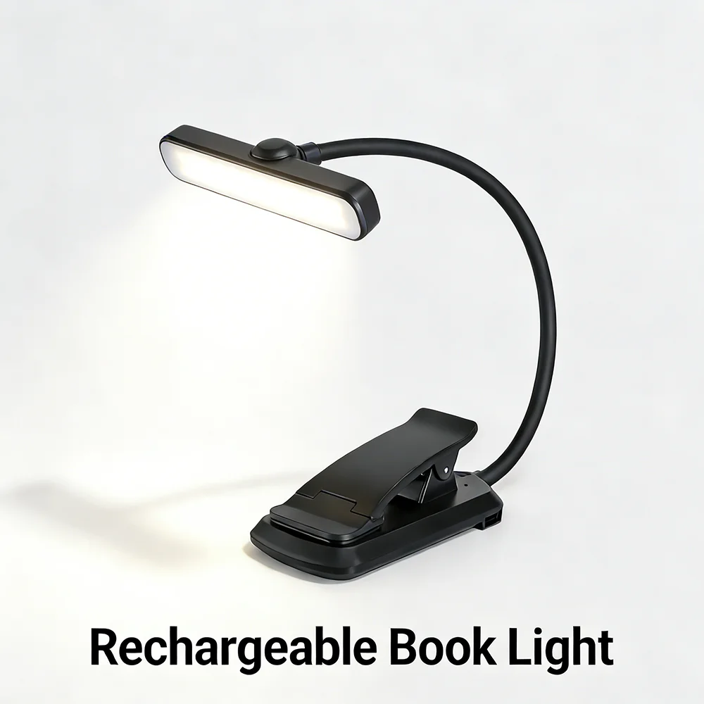 Amber Eye Protection Book Light 6