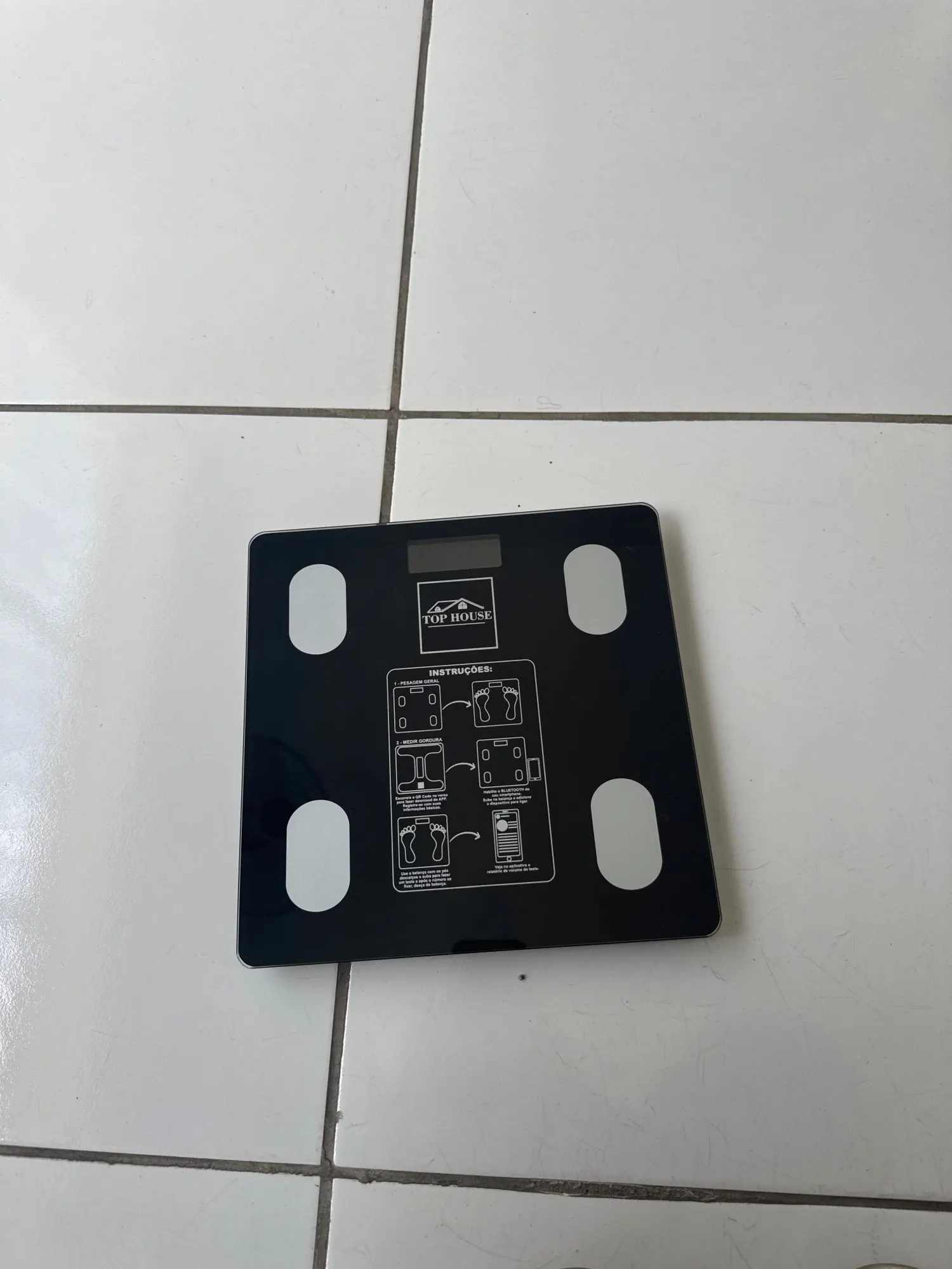 Balança Corporal Bioimpedância Profissional Bluetooth - Neverdie Store photo review