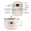 Multifunctional Low Sugar Electric Rice Cooker 2.8L Boiling Skillet Soup Stew Hot Pot Stir Frying Pan Eggs Poacher Food Steamer 3