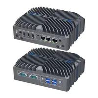 Partaker Industrial PC 14th Gen Ultra 5 125U Ultra 7 155U Win11 Pro 4K 3 x HD 3 x LAN Type-C Digital Signage Fanless AI Mini PC 2