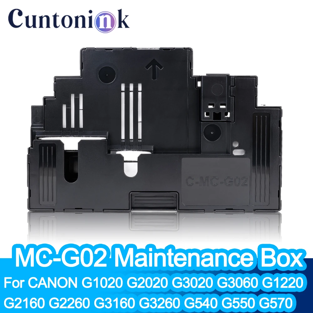 

MC-G02 коробка для обслуживания чернил для CANON G1020 G2020 G3020 G3060 G1220 G2160 G2260 G3160 G3260 G540 G550 G570 G620 G640 G650