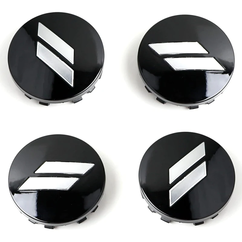 4pc 63mm Car // Slash Wheel Center Hub Caps Rim Cover Emblem Sticker for Dodge C