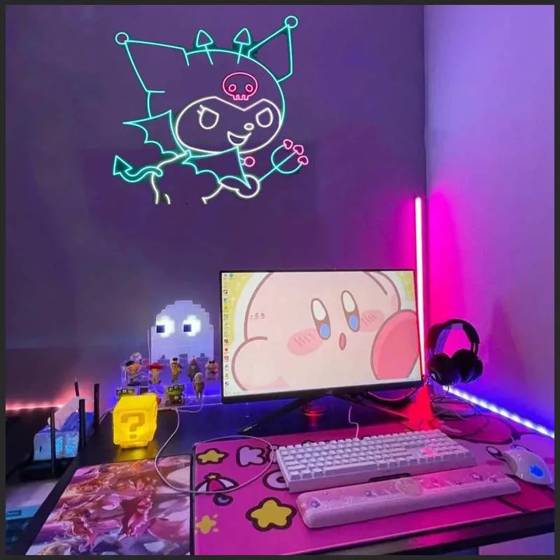 

LED Anime Neon Sign Gift Birthday Gift Children's Gifts Custom Neon Signs For Wall Decoration Room Decor Kids As a Gift