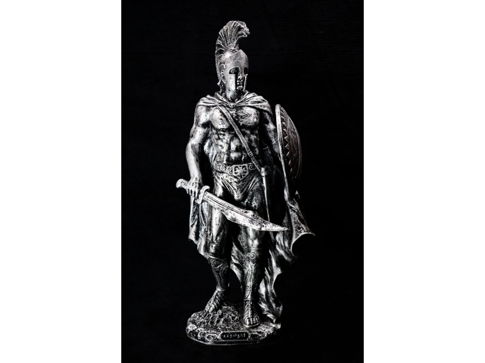 Spartan Warrior Leonidas Large Silver Trinket Sculpture 1st Class  Craftsmanship Special Design Art Architecture Quality Stylish - Figurines &  Miniatures - AliExpress