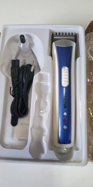 Máquininha De Cortar Cabelo e/ou Barbeador Portátil Aparador Barba 3915 bivolt Recarregável-ENVIO IMEDIATO PARA TODO BRASIL photo review