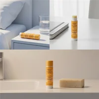 Baume à lèvres au curcuma et au citron hydratant, lissant et nourrissant – Soin des lèvres naturel pour un éclat quotidien et une protection professionnelle 5