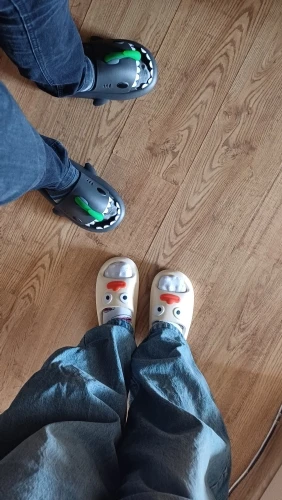 Thick and Comfy Anglerfish Sandals photo review