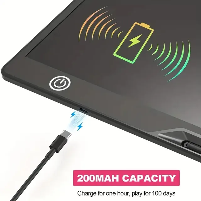 16Inch Rechargeable LCD Writing Tablet Toddler Doodle Board Drawing Tablet, Erasable Reusable Electronic Drawing Pads for Kids 3