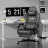 Gtplayer Gaming Chair Fabric with Pocket Spring Cushion, Big and Tall Gaming Chair 350Lbs High Back Computer Chair 1