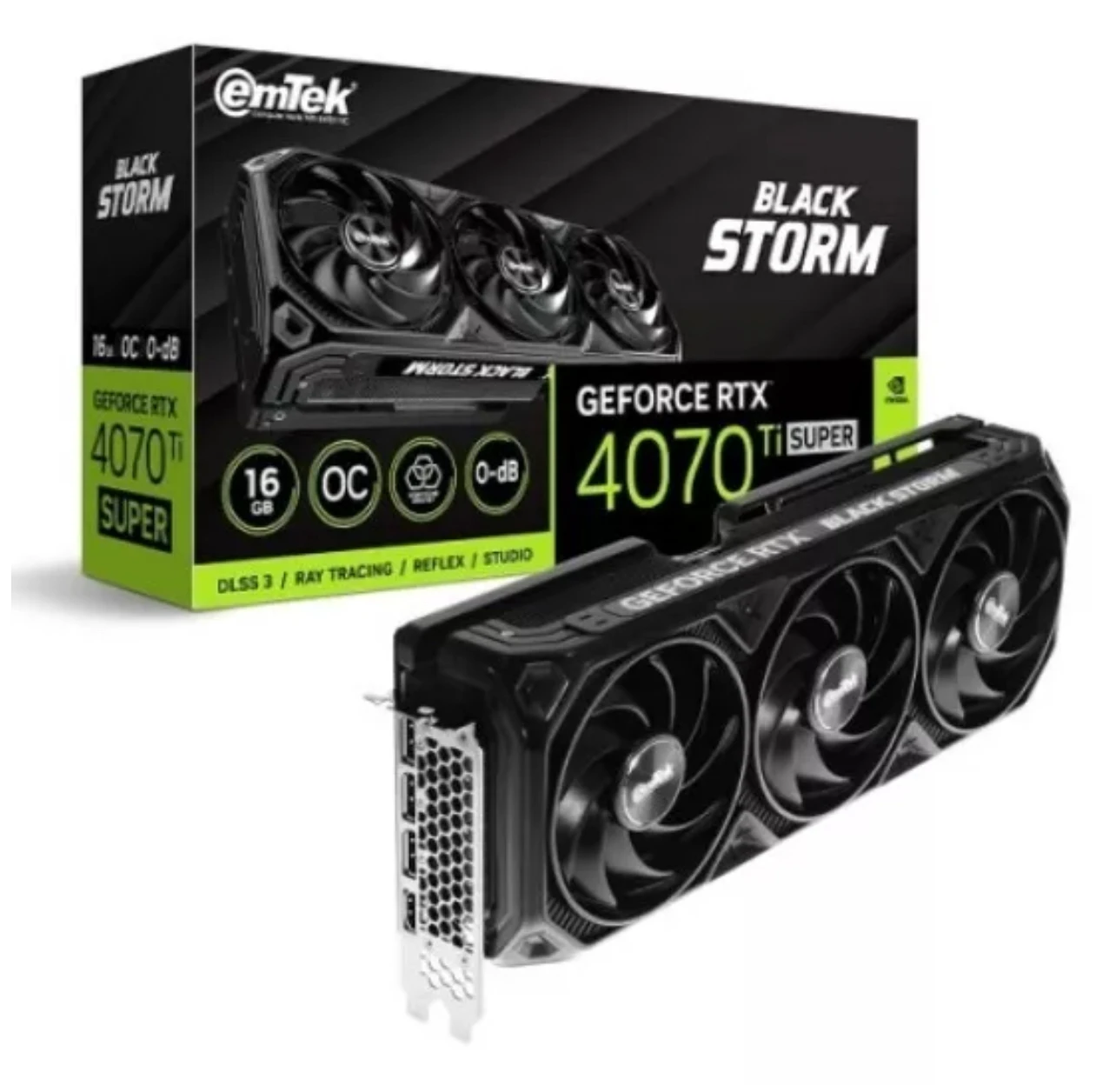 

Купите 2 и получите 1 бесплатно [emTek] GeForce RTX 4070 Ti SUPER BLACK STORM OC D6X 16 Гб/экспресс