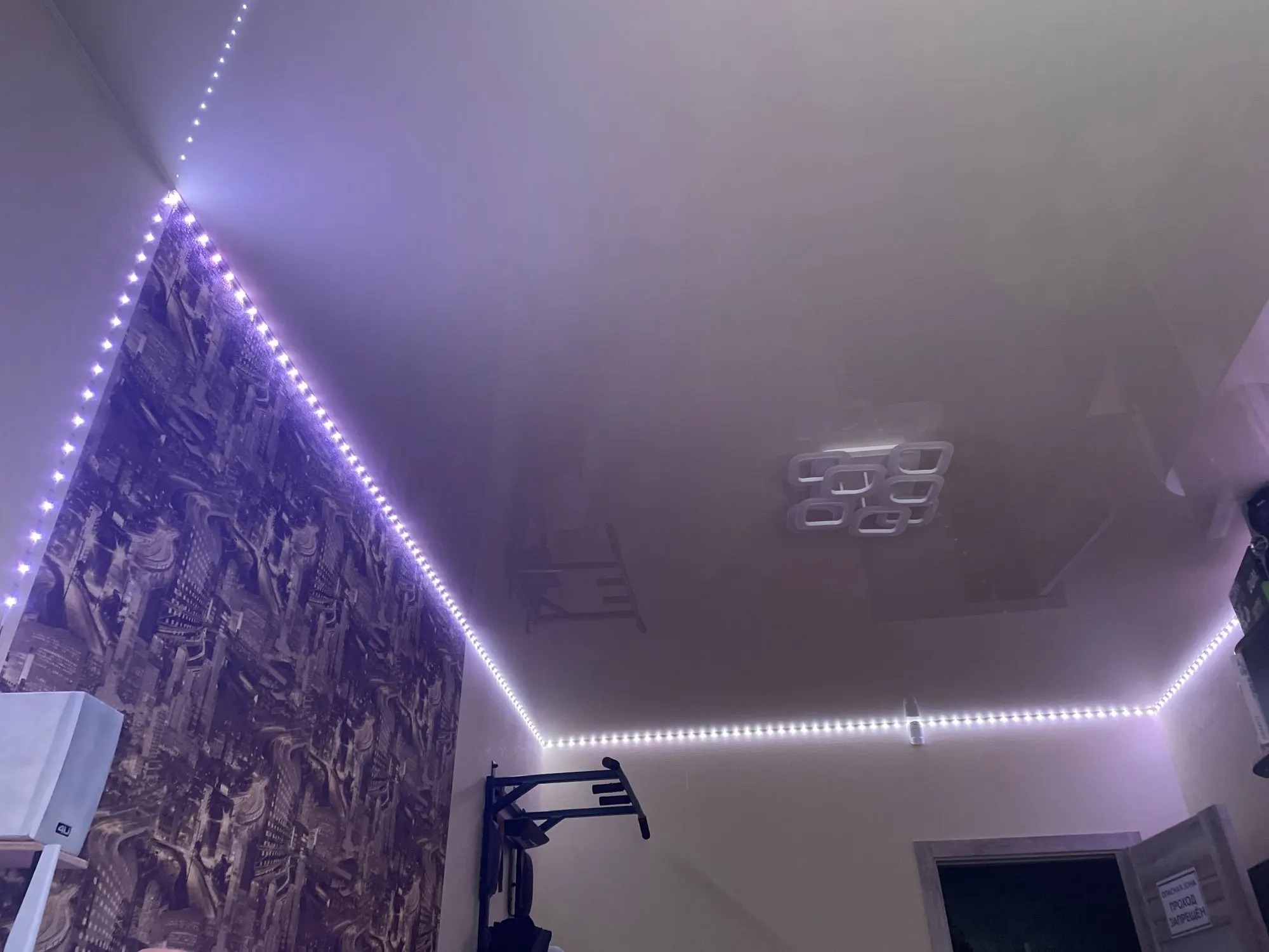 5V 5050 RGBIC Flexible Led Strip WS2812B Bluetooth Controller photo review