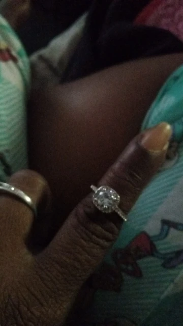 Classic Silver Color Wedding Rings photo review