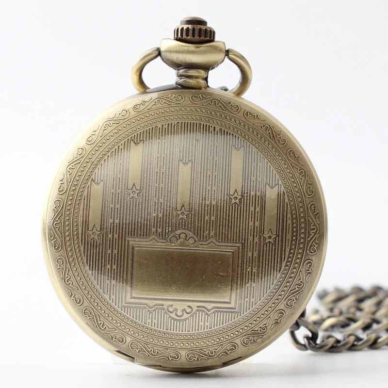 

High Quality Vintage Mechanical Pocket Watches Men Steampunk Hand Wind Fob Watch Pendant with Chain Gifts For a Grandad