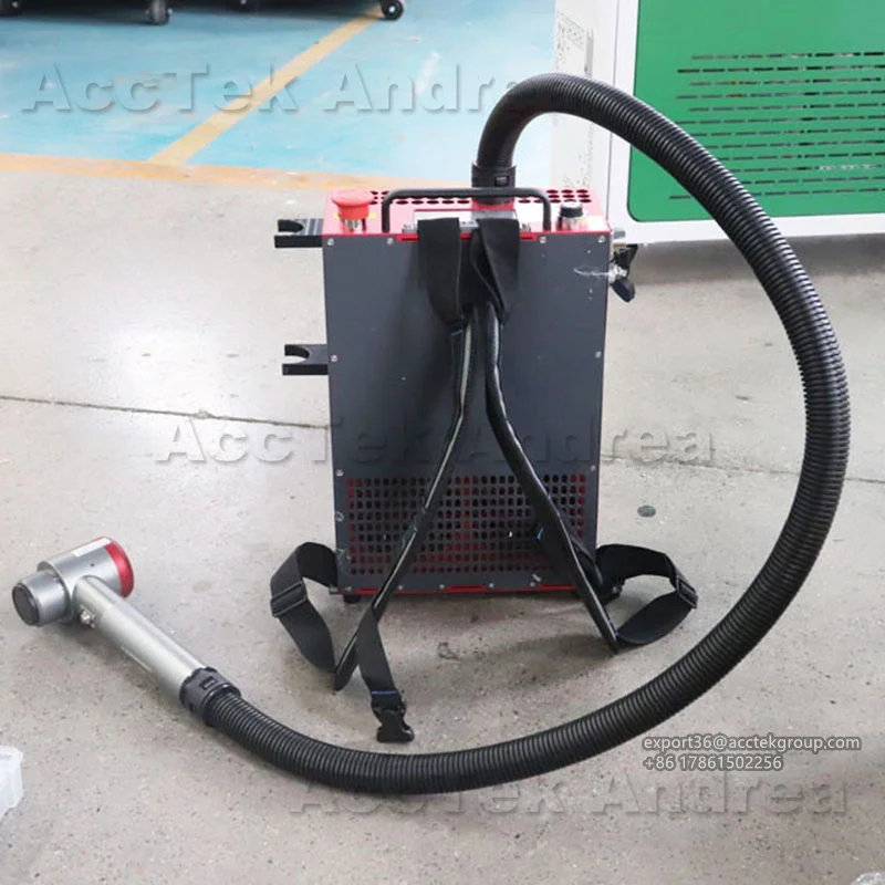 Backpack 200W 300W Laser Cleaning Machine for Car Painting Removal Laser Rust