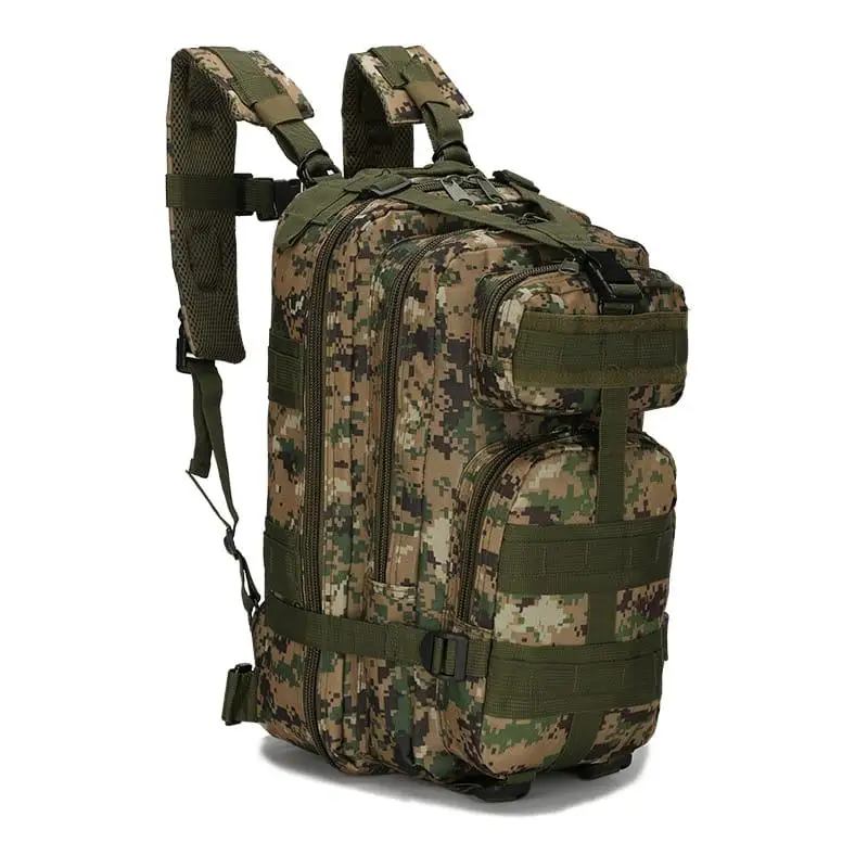 Mochila Militar Táctica Escolar Para Exteriores Resistente 3P