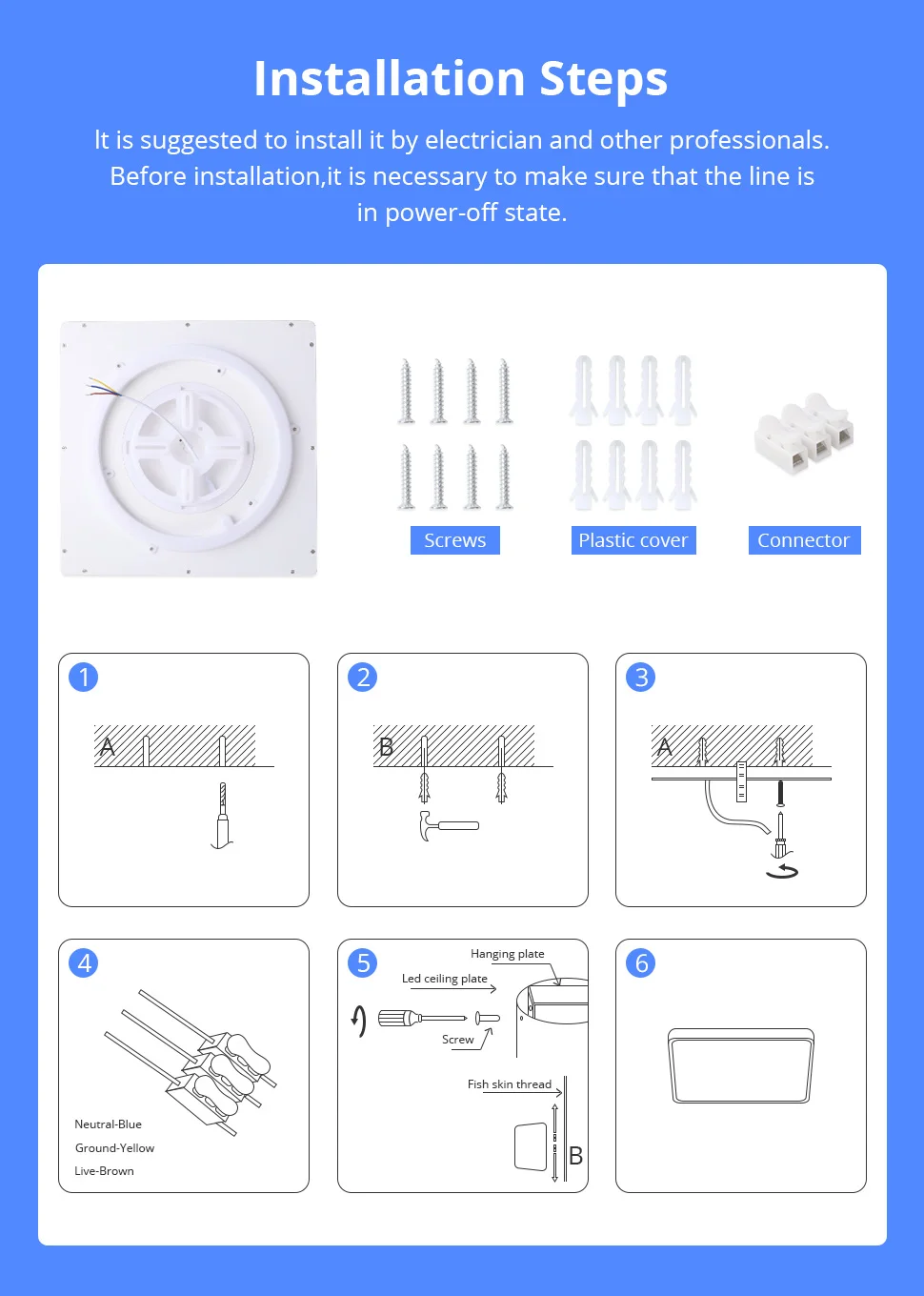 34W WiFi LED Ceiling Light Double Layer Type Dimmable CCT Ultrathin Surface Mounting Lamp A3b020cb497bc4a18a93bddc3d3aaf25aK