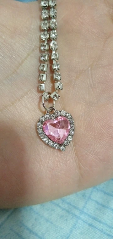Collar De Corazón De Plata De Ley 925 Con Circonitas - Colgante De Amor Para Mujer - Regalo Perfecto Para San Valentín O Cumpleaños