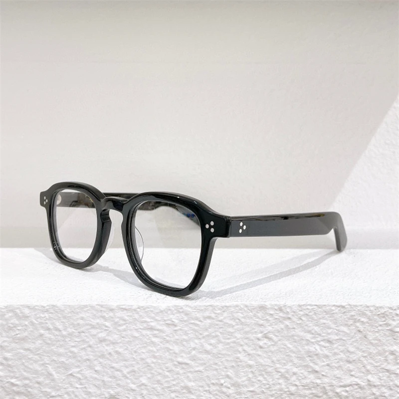 

Optical Eyeglasses For Men Women Retro MOMZA Style Anti-Blue Square Full Frame Glasses Light Lens With Box