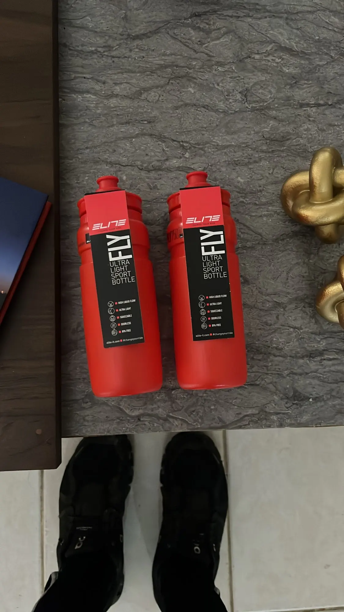 Bicycle Water Bottle Push-Pull Valve Ultra-Light Hydration 550/750ml photo review