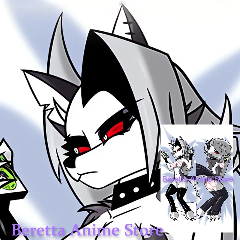 

Двусторонняя наволочка для подушки Dakimakura Anime Loona (Helluvaboss)