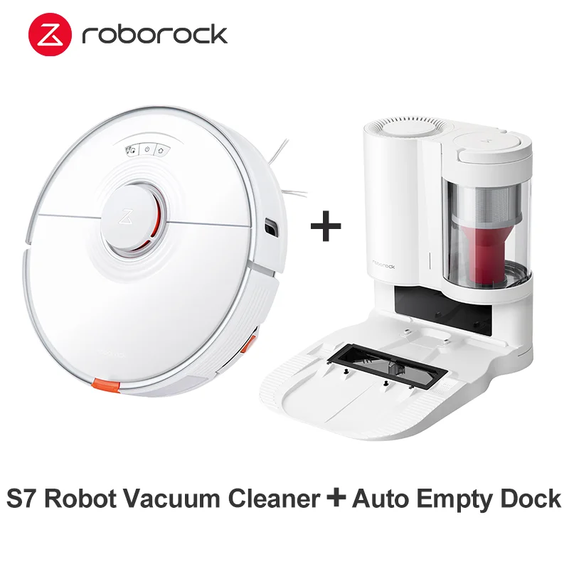 Roborock S7/S7+ Robot with AutoEmpty Dock Strong Suction Clean