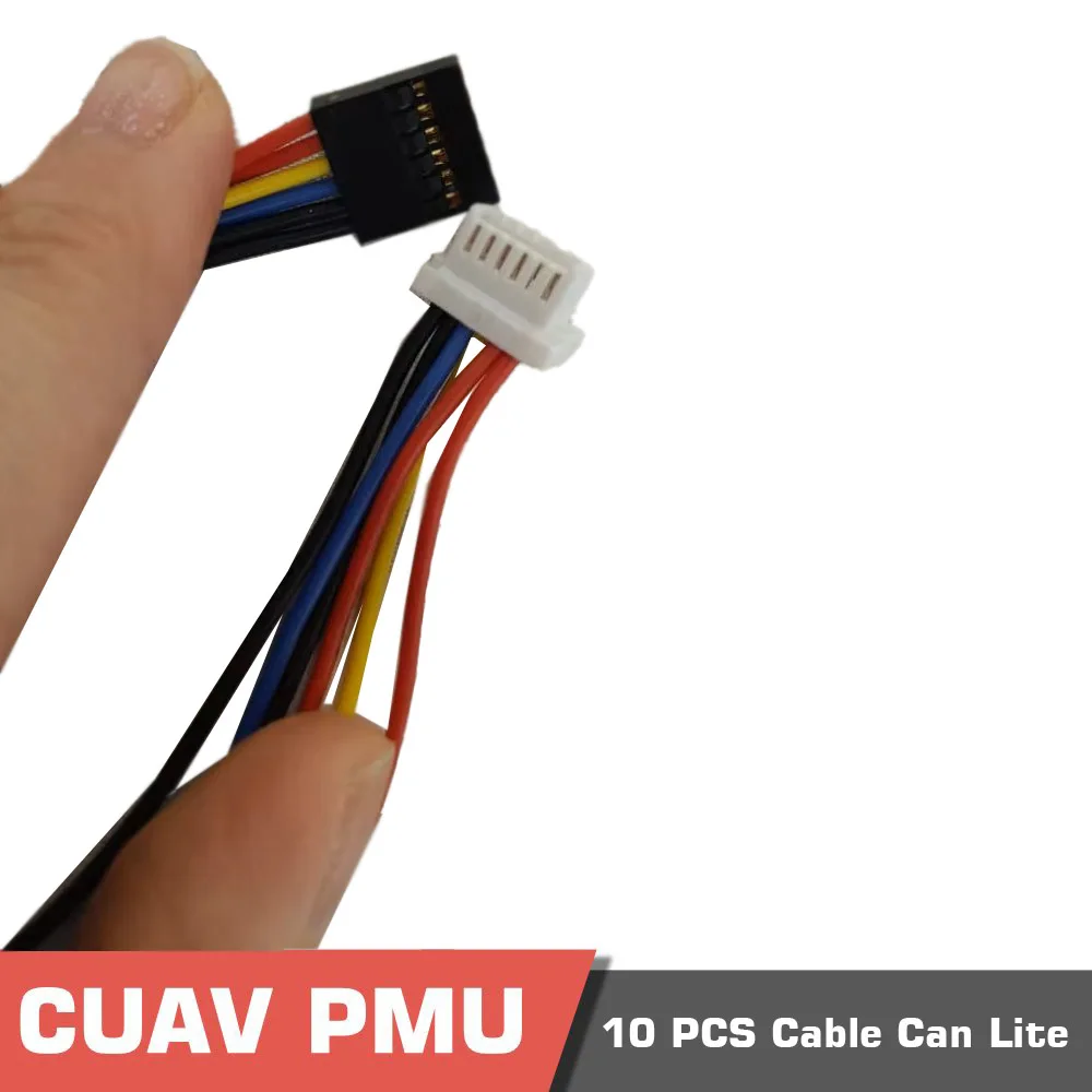 Кабель модуля питания CUAV CAN PMU Lite, 10 шт. — Совместим с модулем питания 10–62 В на базе STM32F412 thumbnail 2