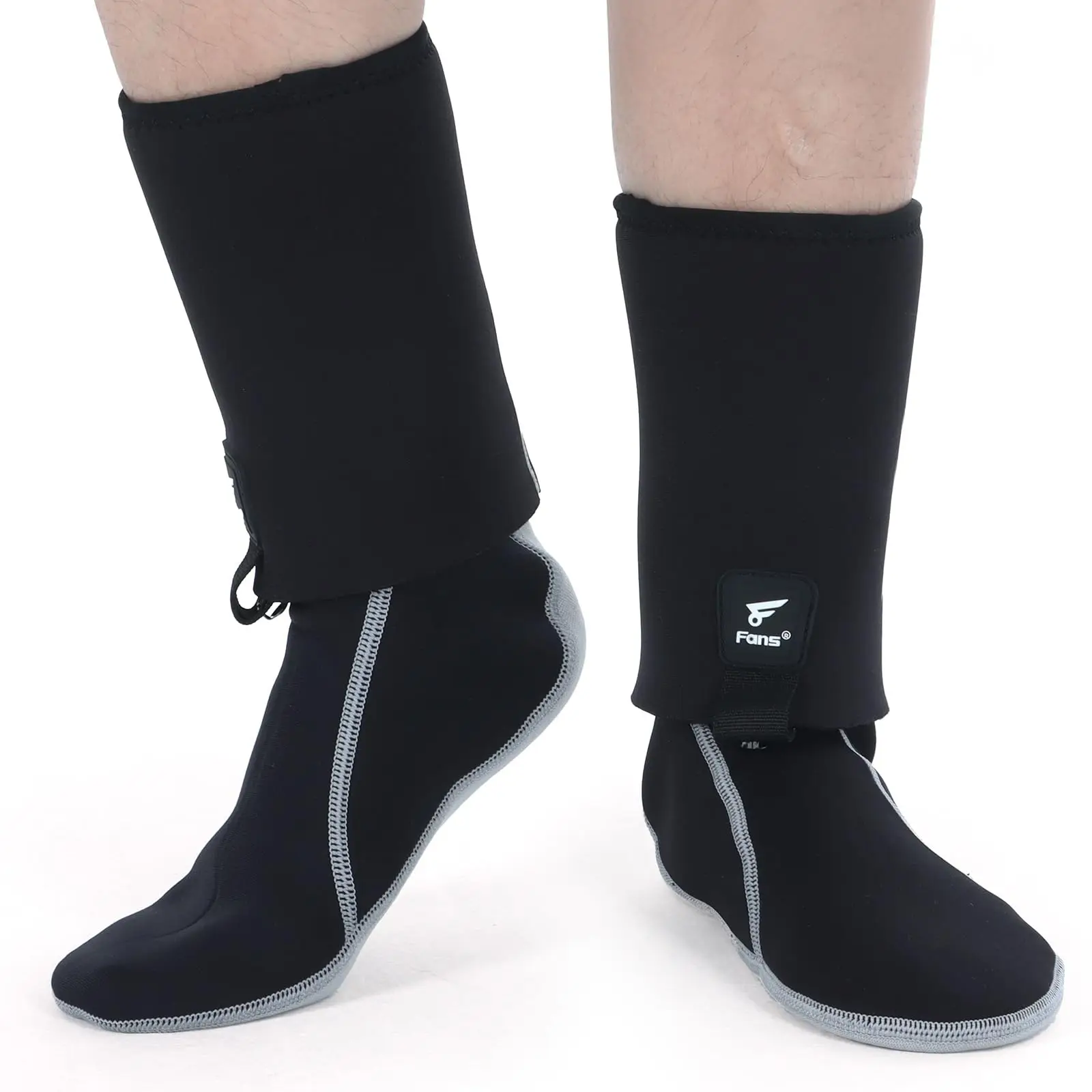 Lot de 8 paires de chaussettes néoprène pour pêche - Confortables et protectrices pour waders
