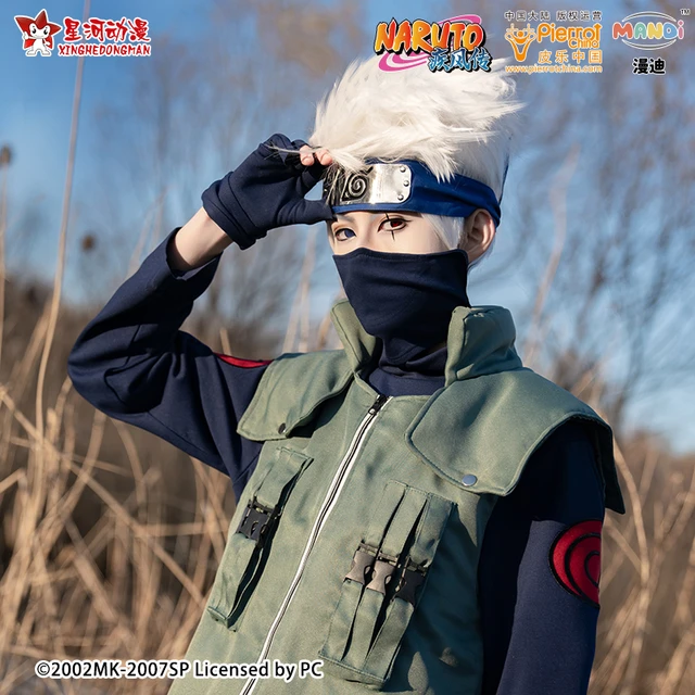 Naruto Hatake Kakashi Anbu Uniform Cosplay Costume