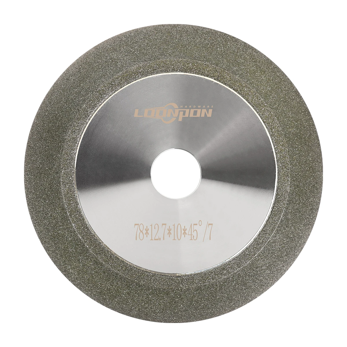 

3 Inch 78mm 45°angle Diamond Abrasive Grinding Wheel for Carbide File Milling Cutter Grinder Disc 150 Grit with 3/8" 10mm Bore