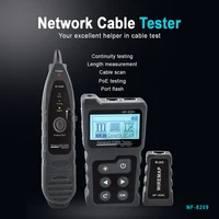 NOYAFA NF-8209 RJ45 Tester Cable Tracker POE Network Wire Checker Cable Tester Test Network Tool Scan Cable Wiremap Utp Tester 2
