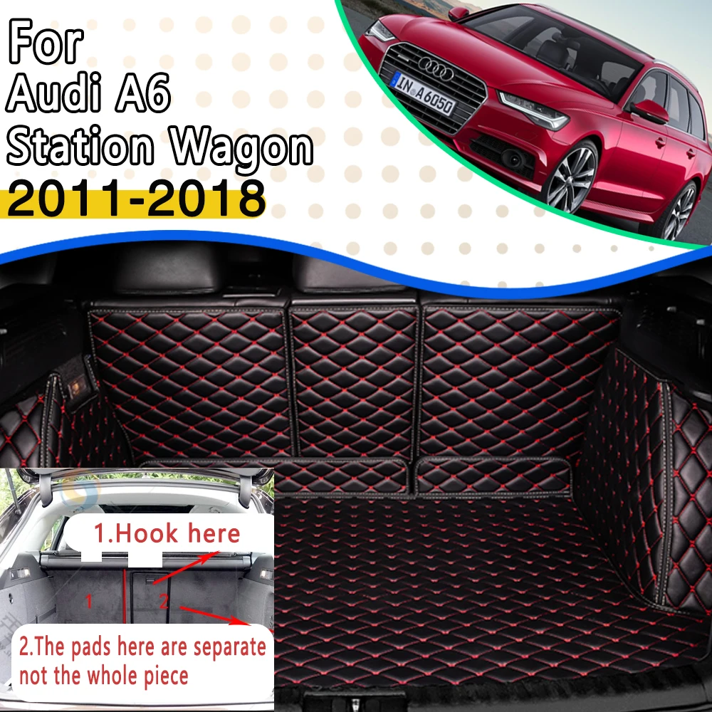 Auto Hinten Stamm Matten Für Audi A6 C7 Station Wagon Avant 4G 2011 ~ 2018  Wasserdichte Schutz Pad Schlamm auto Matten Coche Auto Zubehör - AliExpress