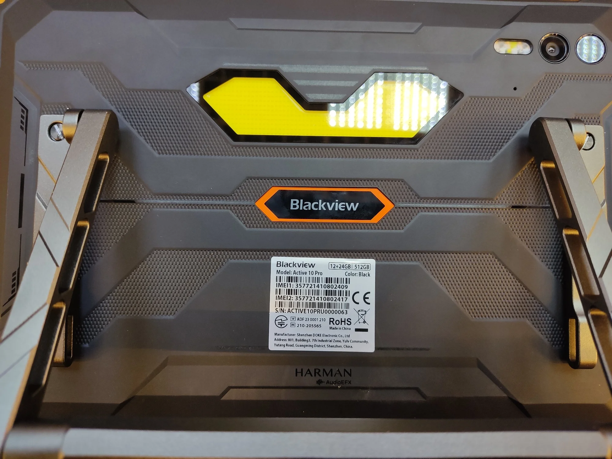 Blackview Active 10 Pro 11" Rugged Tablet, 12GB+512GB, 5G photo review
