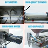 GW-1 Semi-Automatic Horizontal Screw Piston High Viscosity Paste Can Bottle Filler Tomato Chilli Sauce Filling Mixing Machine 6