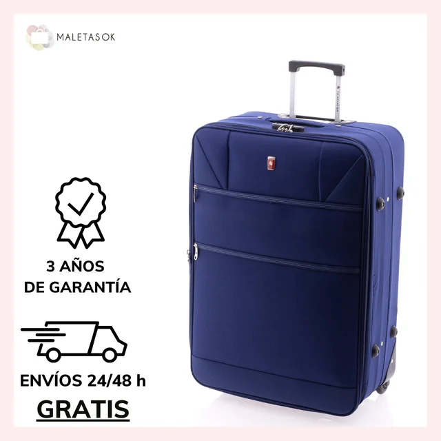 Grande Valise 2112 Compteur Gladiateur, 2 Roues, Valise L, BLOlock,  Extensible, Grande Capacité, 95 Litres, Valise de Voyage, Valise Souple,  Polyester, Grande Ouverture, NikDoublé, 2023 Voyage - AliExpress