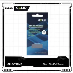 High - Performance Thermal Pad for Optimal Heat Dissipation (80x40x2.0mm)