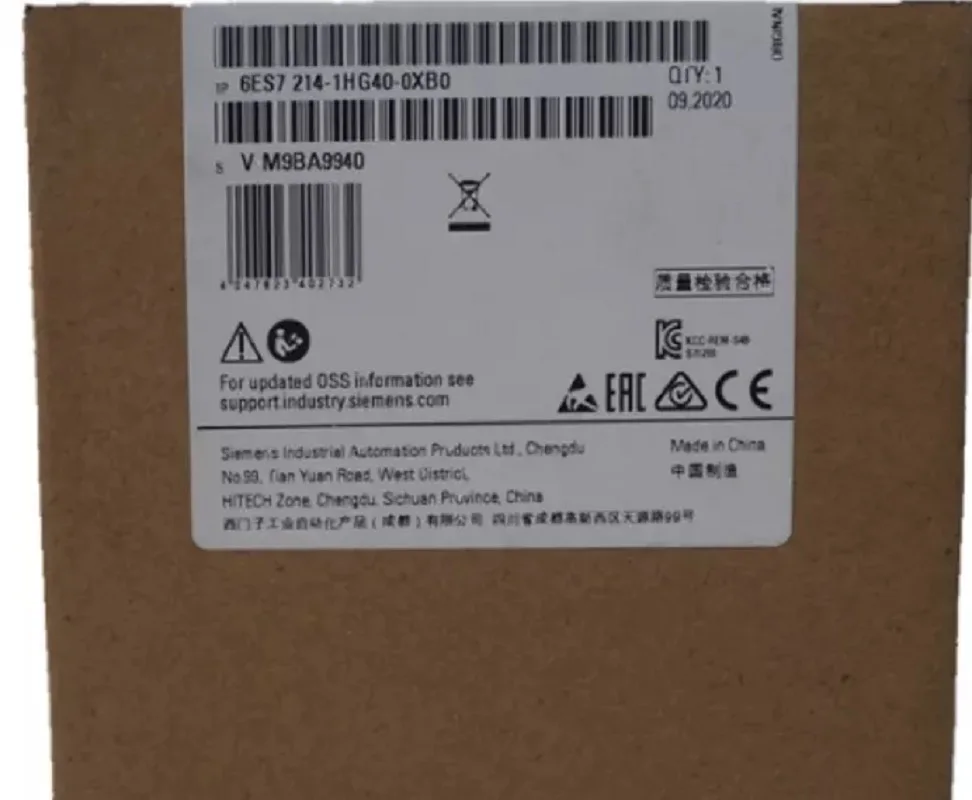 Nuovo Originale Muslimatexlimatic S7-1200 Cpu Module Stock In Magazzino