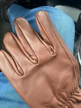 Cowhide Leather Gardening Gloves For Men And Women, Thorn Proof