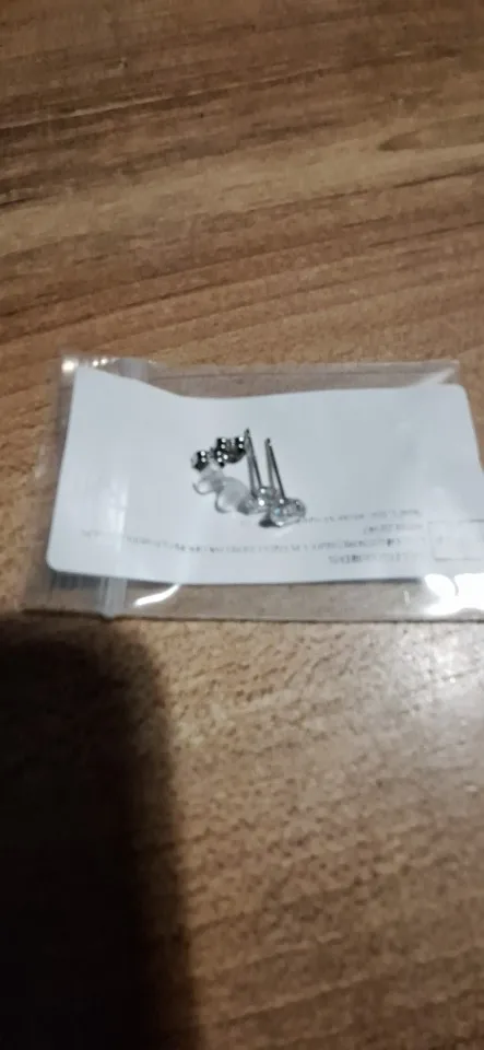 LeKani 925 Sterling Silver Crystal Stud Earrings photo review