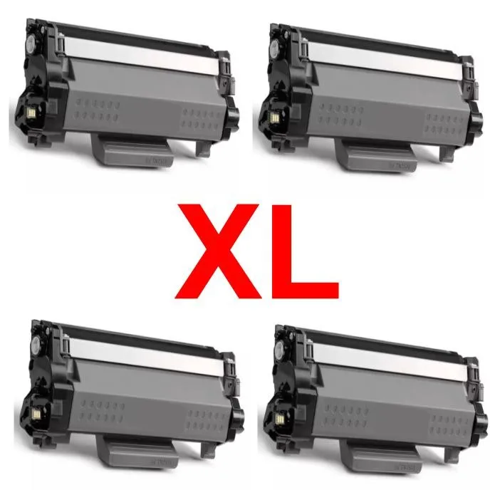4 Toner Compatibile Per Brother Tn2510Xl Tn-2510 Tn2510 Xl Cartuccia Toner Per Brother Dcp-L2610 / Dcp-L2627 / Dcp-L2660 / Dcp-L2665 / Hl-L2400 / Hl-L