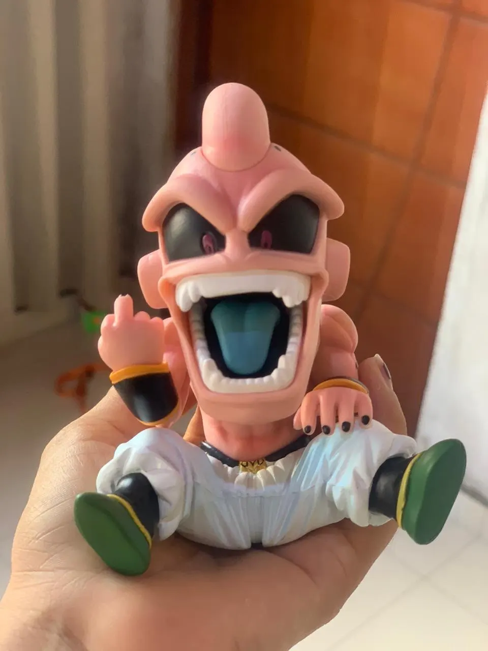 Dragon Ball Z Majin Buu Anime Figures Boo Action Figurals Model PVC Toys Collectible Brinquedos Figurine photo review