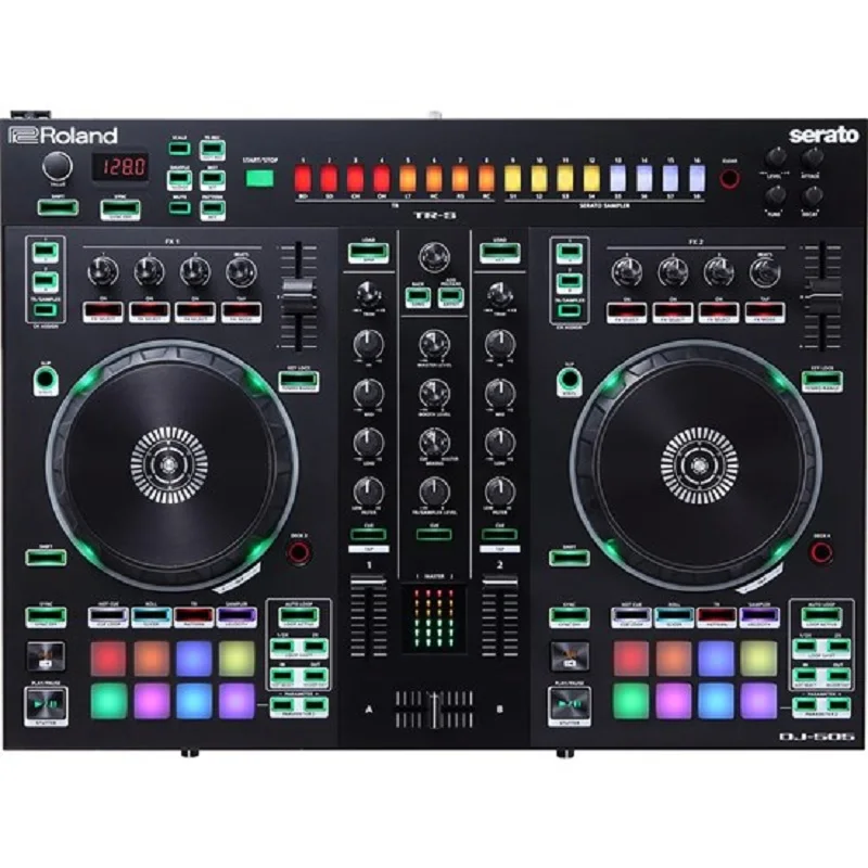 

Совершенно новый контроллер RoLand DJ505 Serato DJ с барабанной машиной
