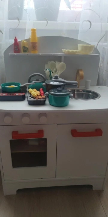 Slice, Learn, Play: Educational Cutting Play Food Toy Set for Little Chefs photo review