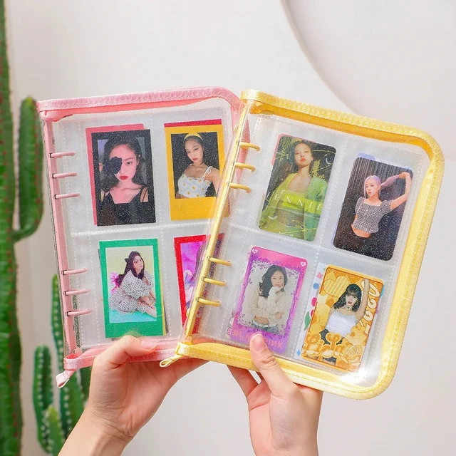 DIY 지퍼 케이팝 포토카드 바인더: 귀중한 추억을 영구히 간직하세요