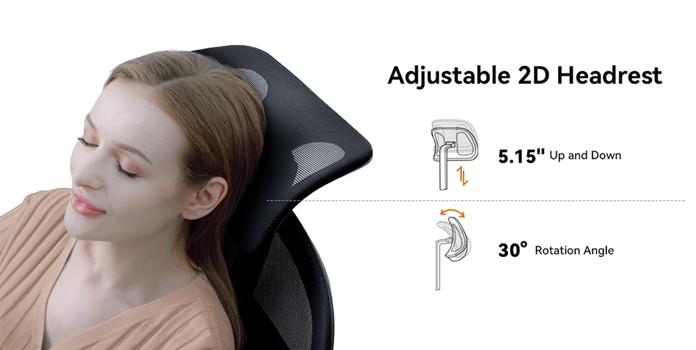 NEWTRAL MAGICH003 Ergonomic Chair, 3 Positions to Lock, Auto-Following Backrest,Adaptive Lower Back Support, 3D Armrest Recliner