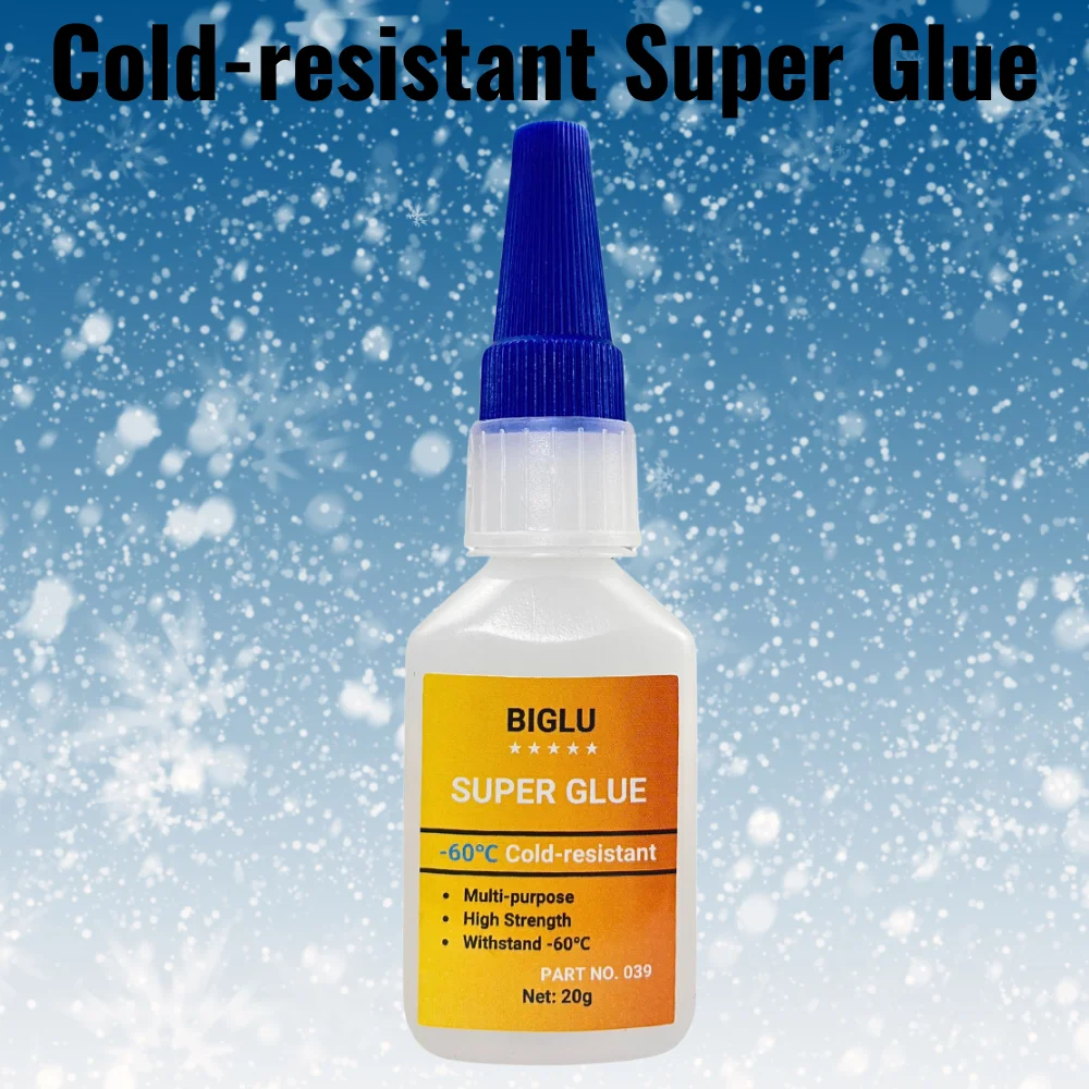 BIGLU -60℃ Cold-resistant Multi-Purpose Strong Liquid Transparent Adhesive Fast Instant Super Glue 2